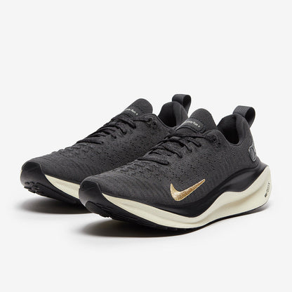 Nike Womens Infinity Run 4 - Dk Smoke Grey/Metallic Gold
