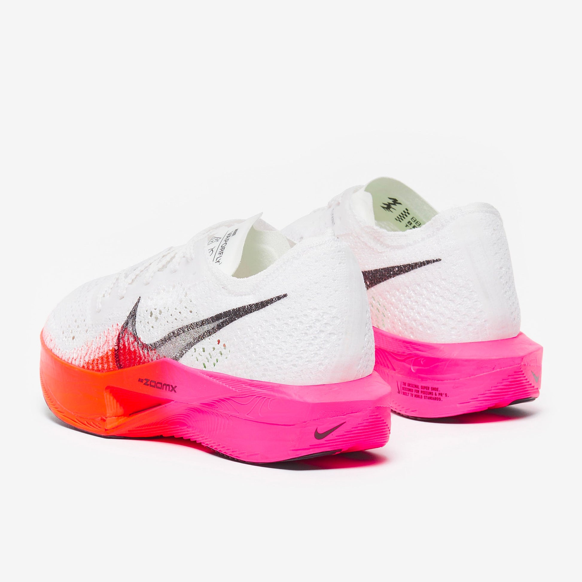Nike Womens Vaporfly 3 - White/Black-Bright Crimson
