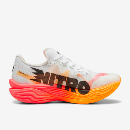 Puma Deviate Nitro Elite 3 FGL - Puma White-Sunset Glow