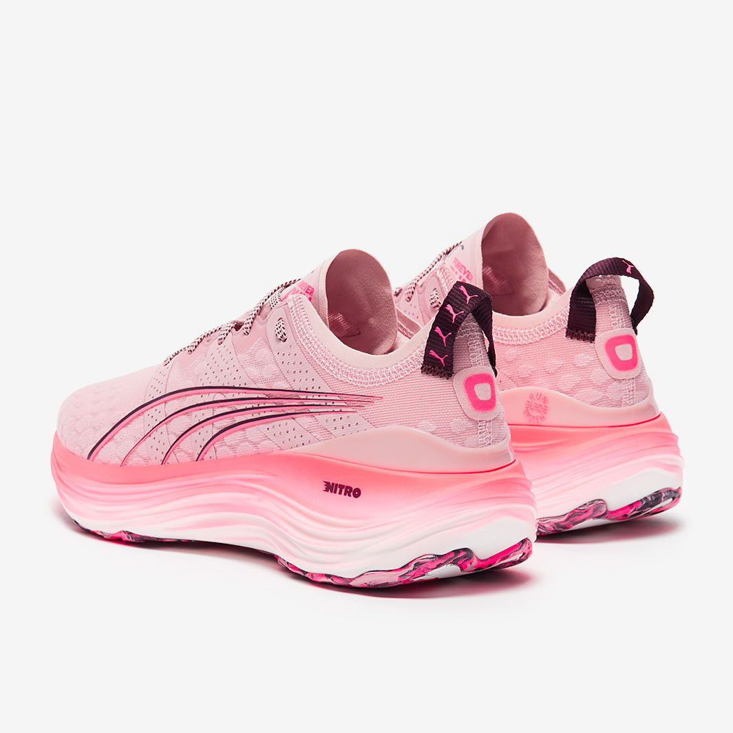 Puma Womens ForeverRun Nitro Hypnotic Rush - Mauve Mist-Sunset Glow
