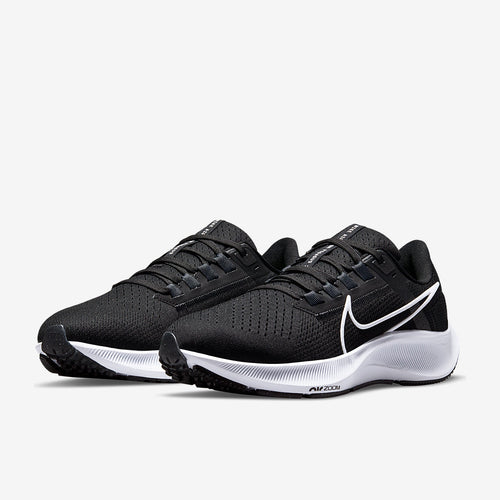 Nike Womens Air Zoom Pegasus 38 - Black/White-Anthracite