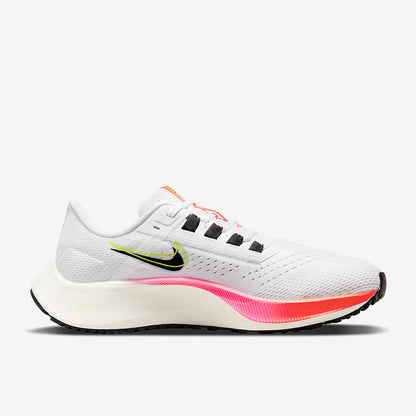 Nike Womens Air Zoom Pegasus 38 - White/Black-Football Grey