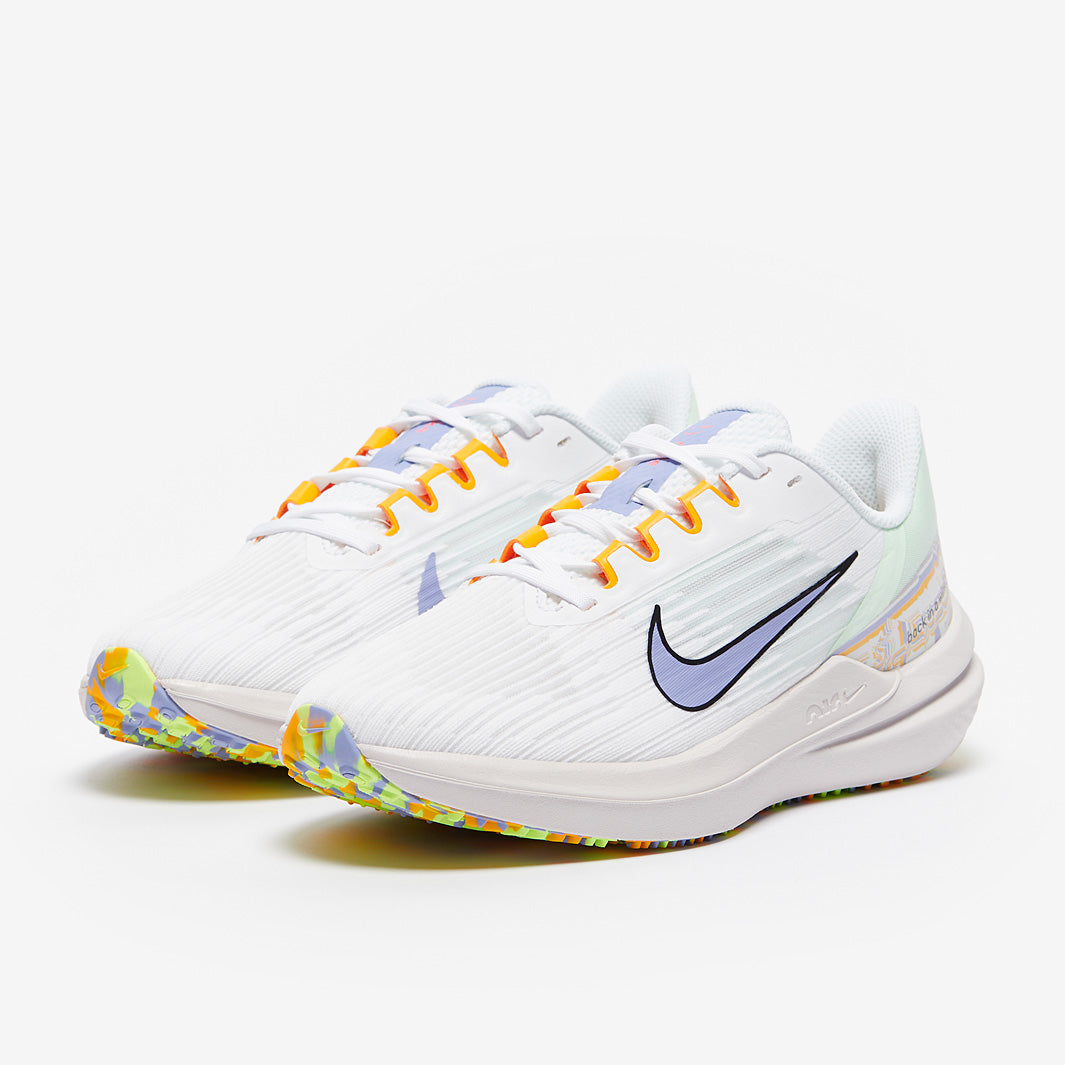 Nike Womens Air Winflo 9 Premium - White/Light Thistle