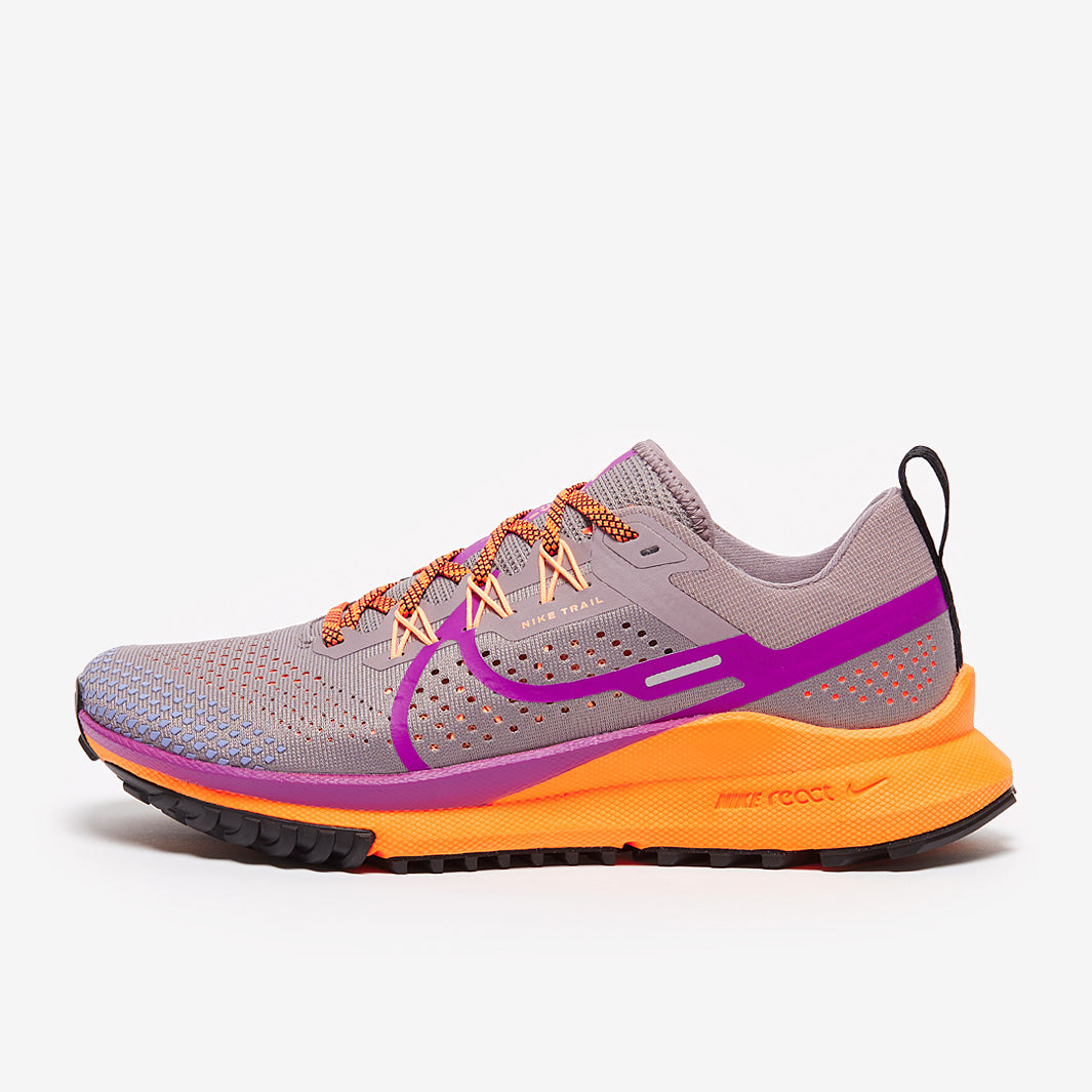 Nike Womens React Pegasus Trail 4 - Purple Smoke/Vivid Purple