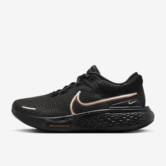 Nike Womens ZoomX Invincible Run Flyknit 2 - Black/Metallic Silver