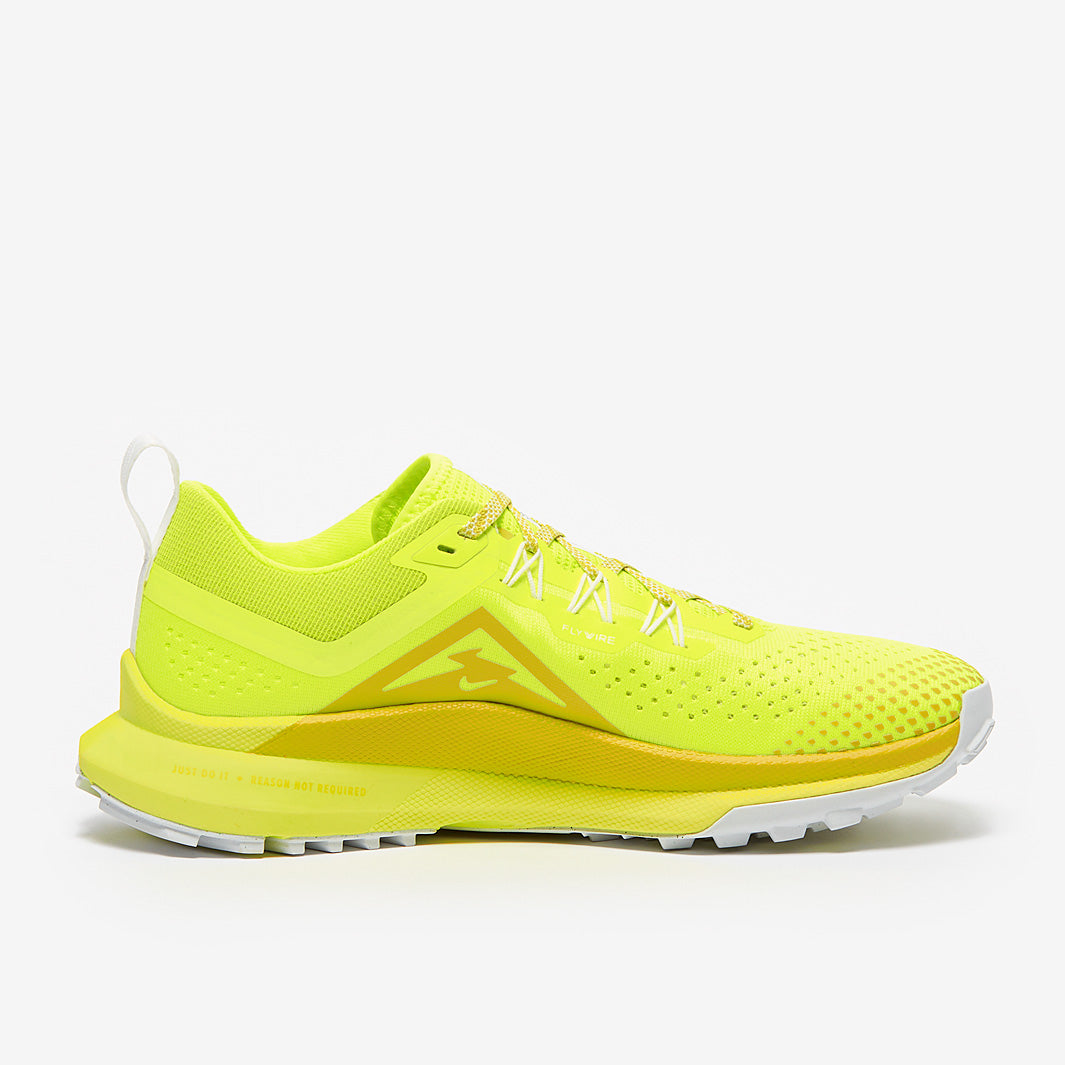 Nike Womens React Pegasus Trail 4 - Volt/Bright Cactus-Black
