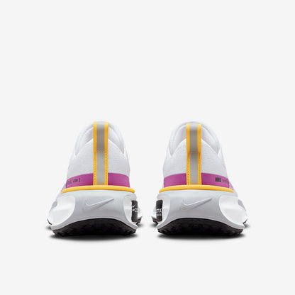 Nike Womens ZoomX Invincible 3 - White/Vivid Purple