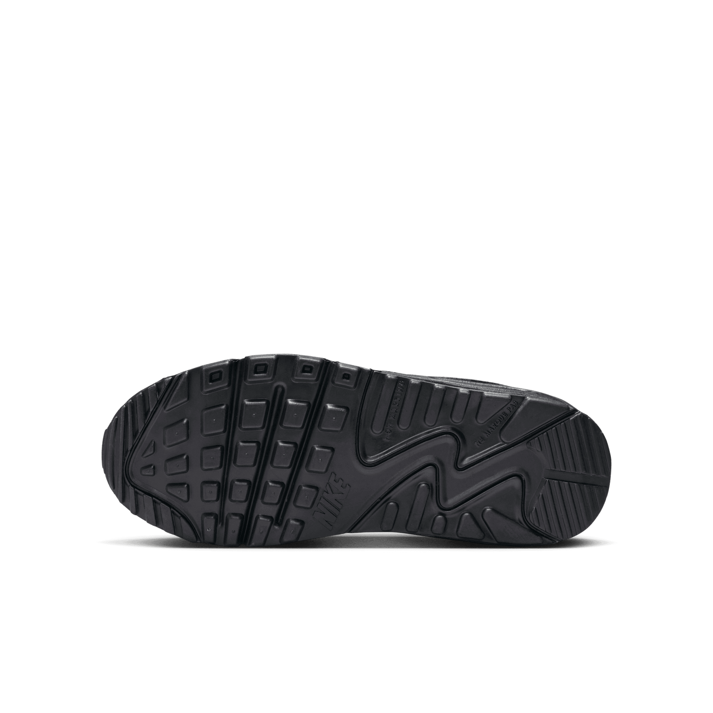 Big Kids’ Nike Air Max 90 LTR "Triple Black"