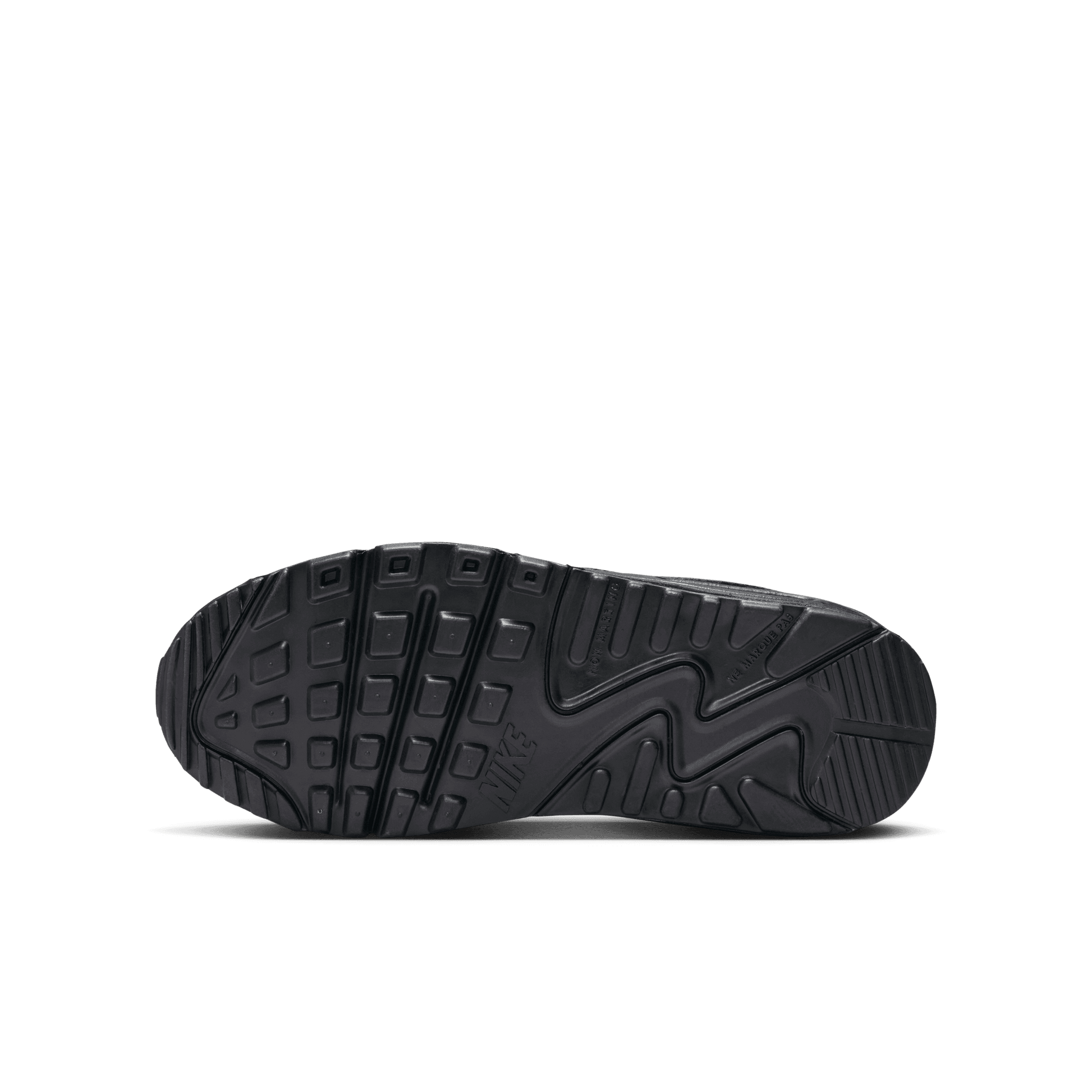 Big Kids’ Nike Air Max 90 LTR "Triple Black"