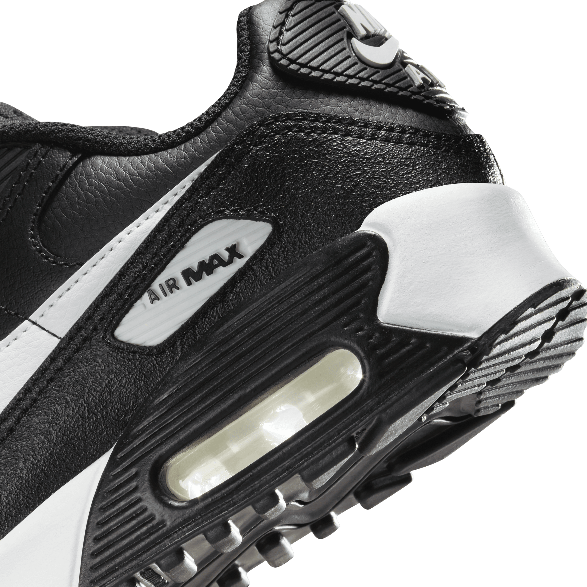 Big Kids’ Nike Air Max 90 LTR "Black White"
