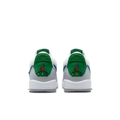 Big Kids' Air Jordan Legacy 312 Low "White Pine Industrial Blue"