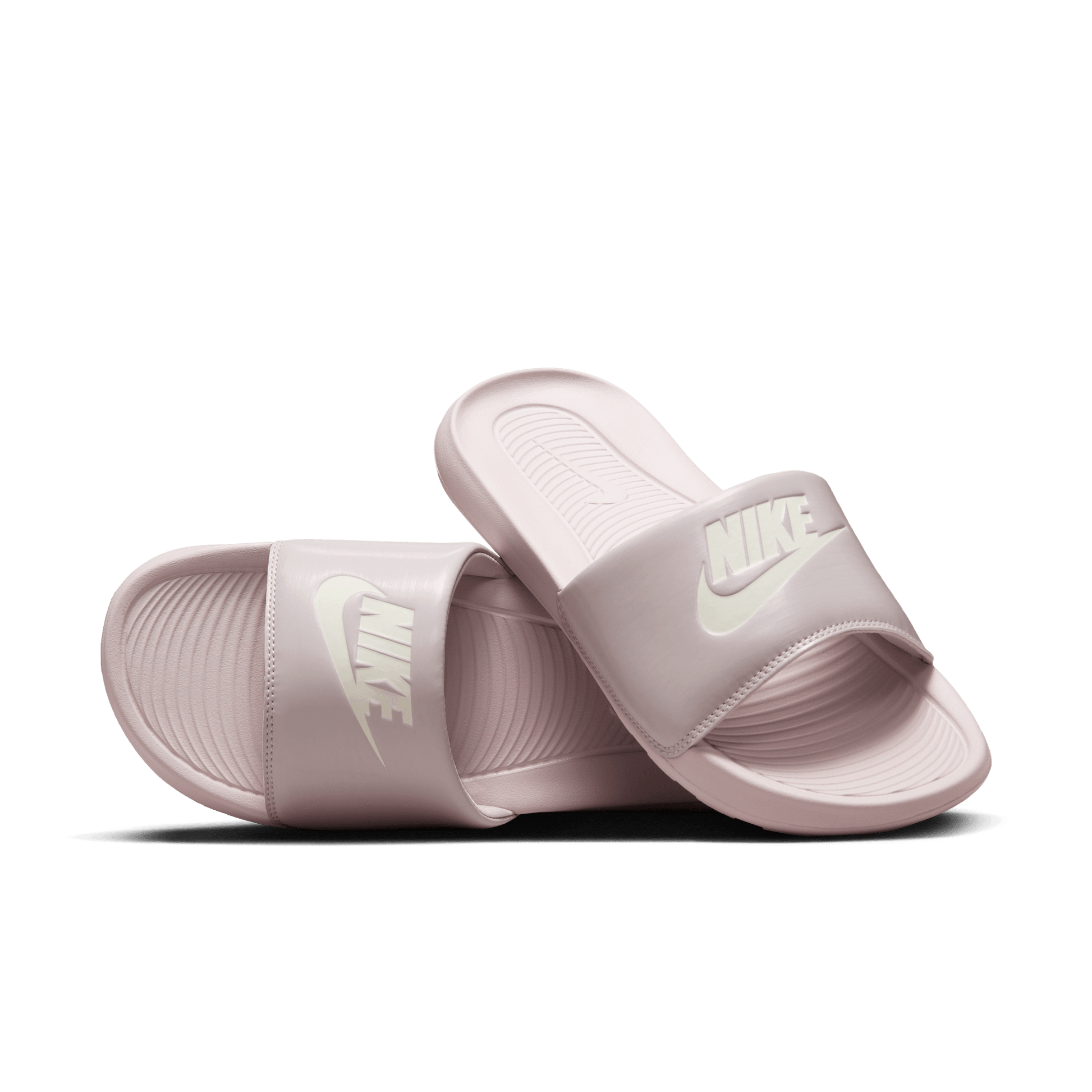 Women's Nike Victori One Slides "Platinum Violet Sail Platinum Violet"