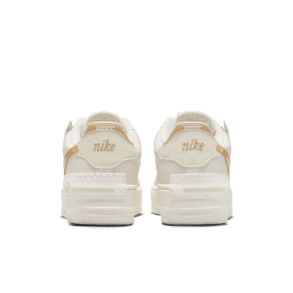 Women's Nike Air Force 1 Shadow "Sail Metallic Gold"