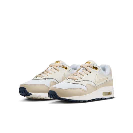 Big Kids' Air Max 1 "White Bronzine"