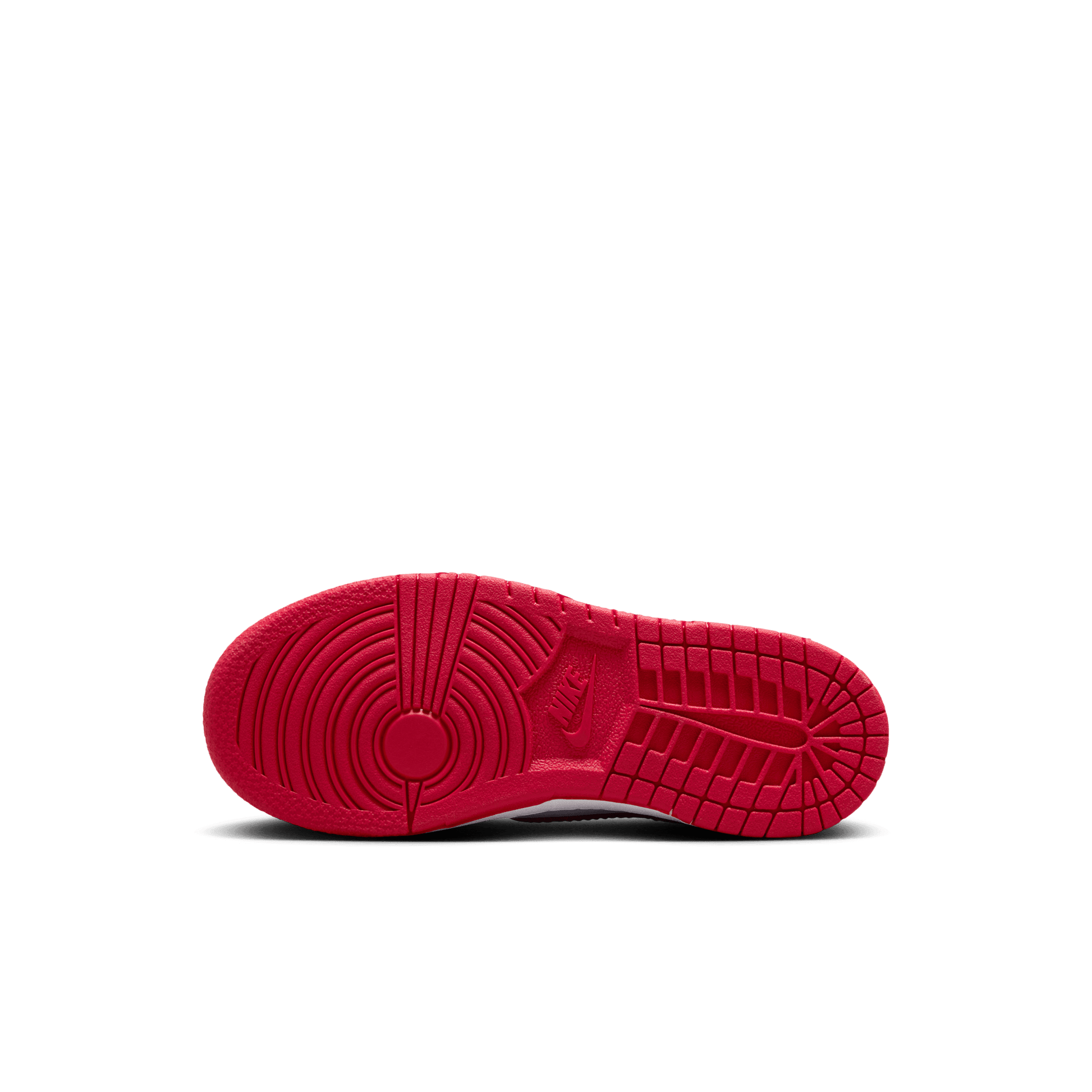 Little Kids' Nike Dunk Low "White University Red"