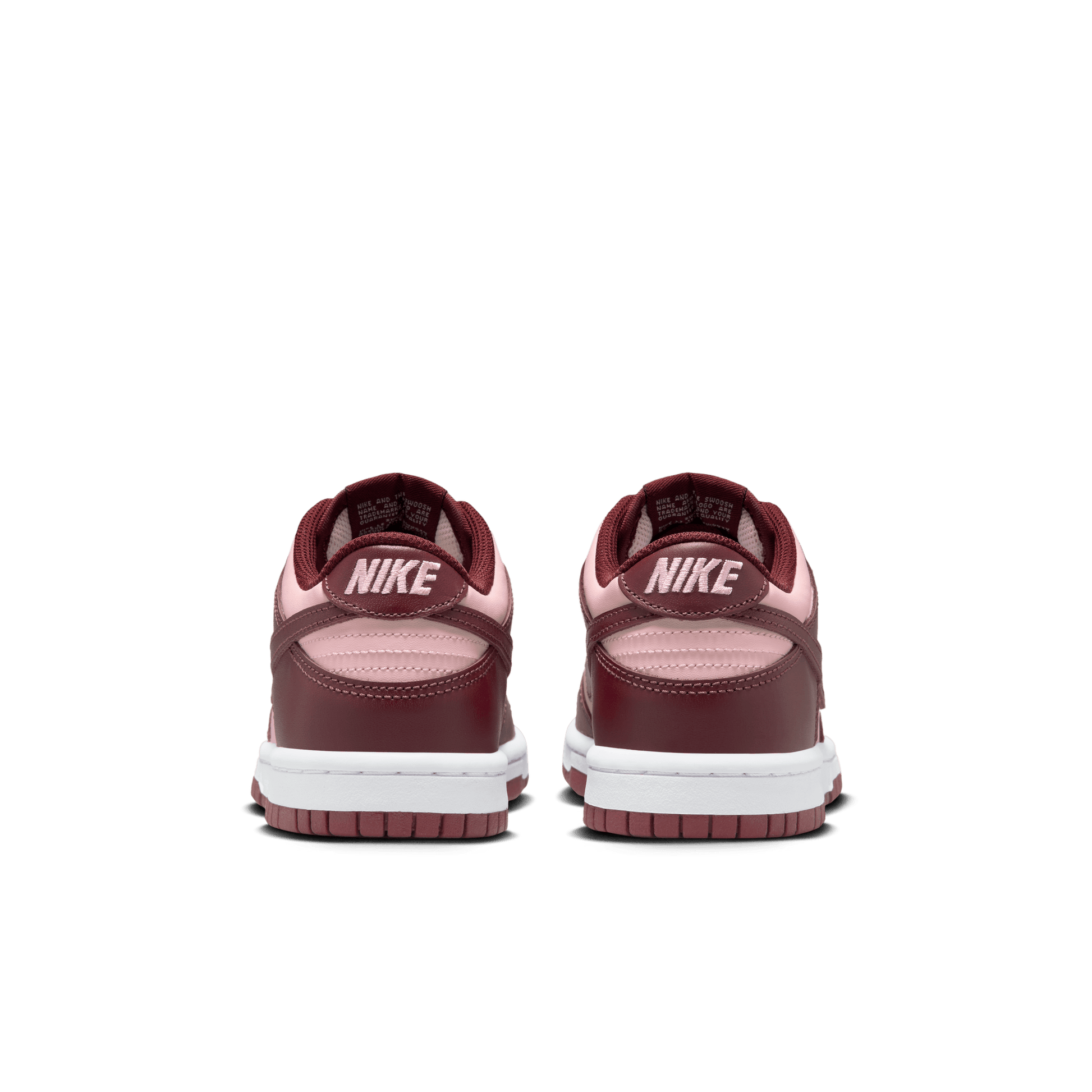 Big Kids' Nike Dunk Low "Team Red Echo Pink"
