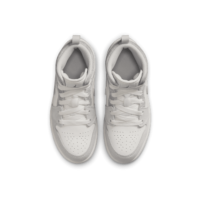 Little Kids' Jordan 1 Mid SE "Smoke Grey-Sail"