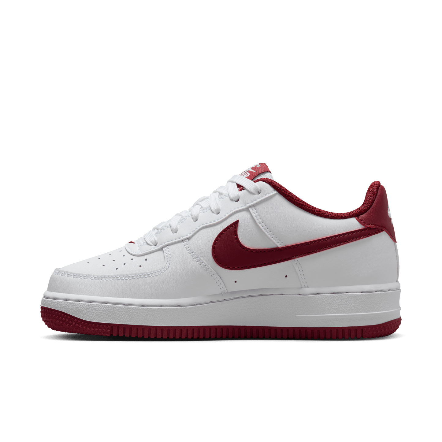 Big Kids' Nike Air Force 1 "White Team Red"