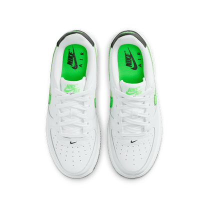 Big Kids' Nike Air Force 1 "White Green Strike"