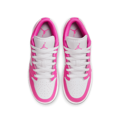 Big Kids' Air Jordan 1 Low "Fire Pink"