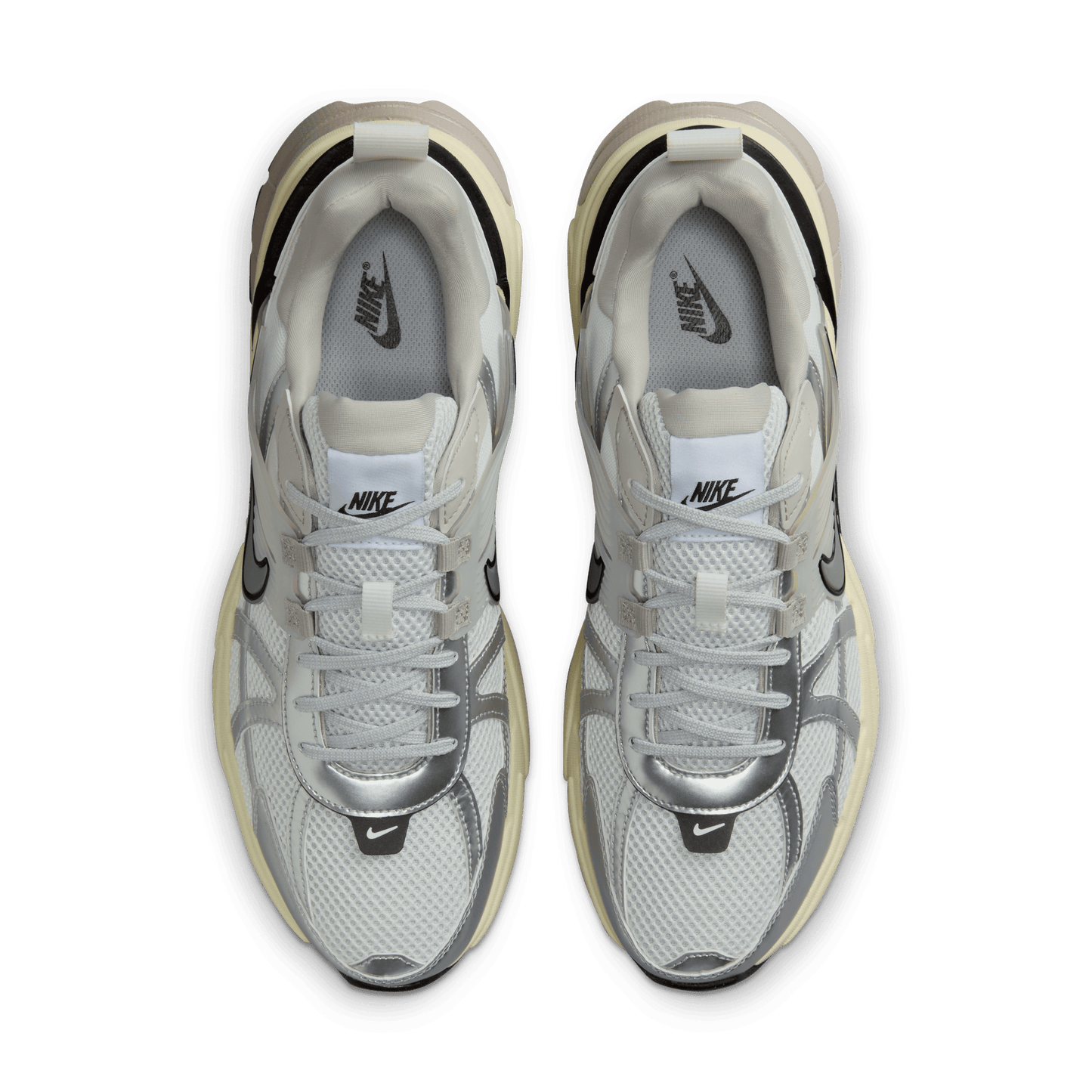 Men's Nike V2K Run "Summit White Metallic Silver"