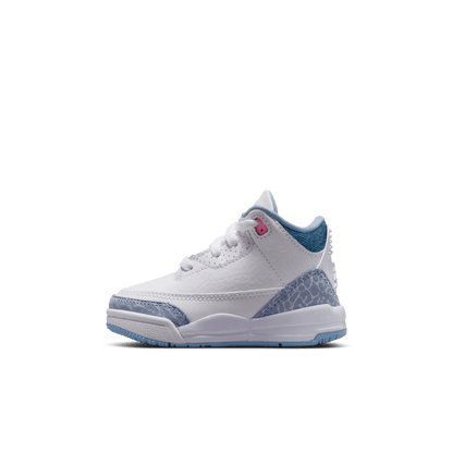 Baby/Toddler Jordan 3 Retro "White Cobalt Bliss"