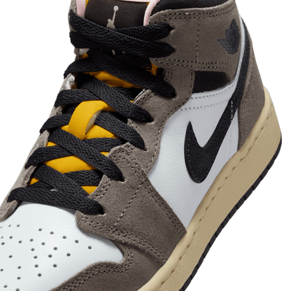 Big Kids' Air Jordan 1 Mid SE "Cave Stone"