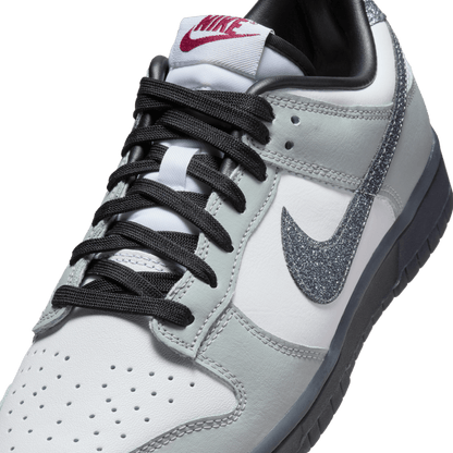 Women's Nike Dunk Low LX "Glitter Swoosh Smoke Grey"