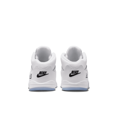 Baby/Toddler Jordan 5 Retro OG "White Metallic"