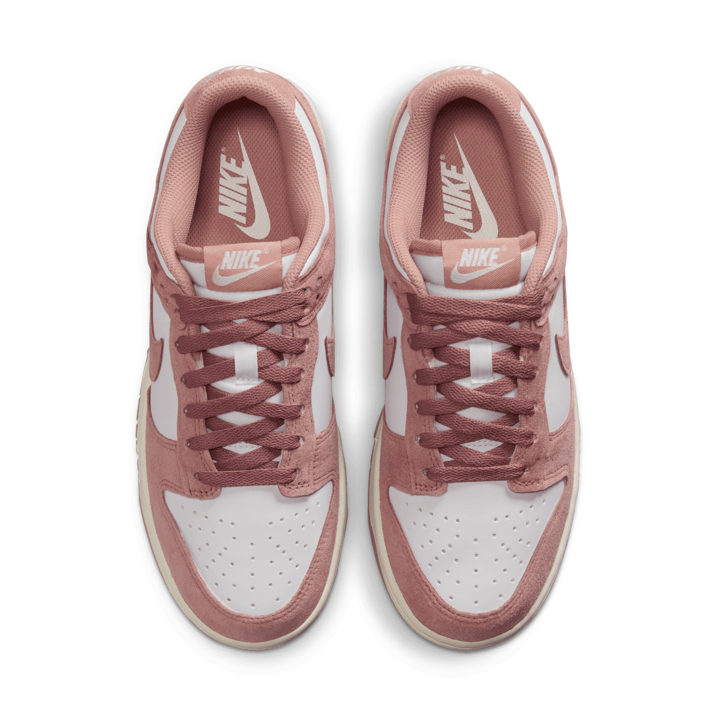 Women's Nike Dunk Low "Rose Whisper Mini Swoosh"