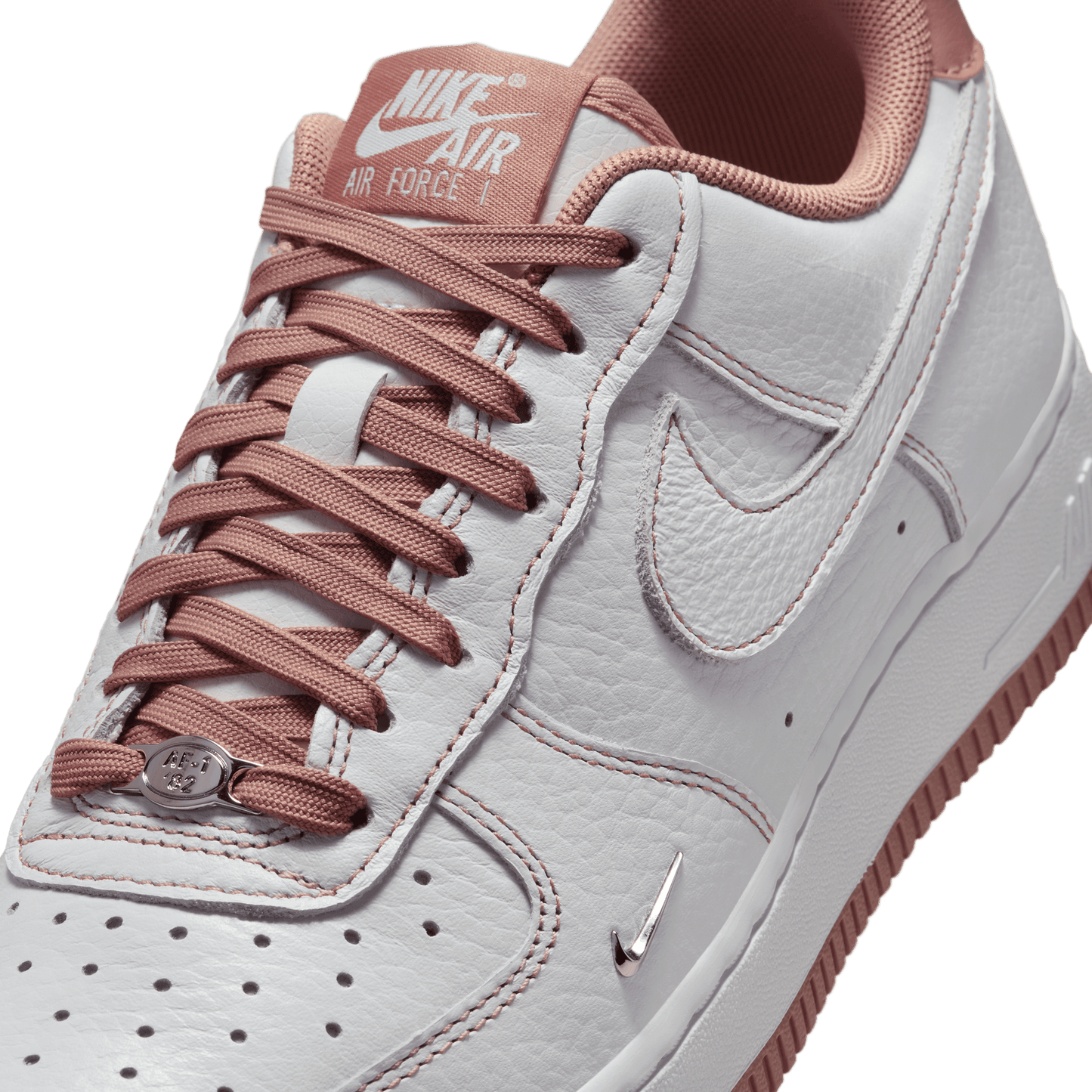 Women's Nike Air Force 1 '07 Mini Jewel "White Particle Pink"