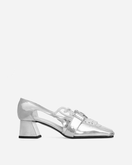 Olga Loafers White / Chrome