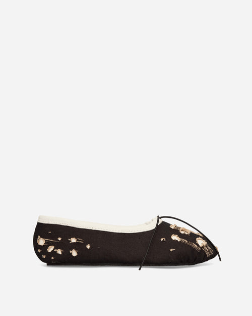 Women's No-Teeth Flats Ran Through