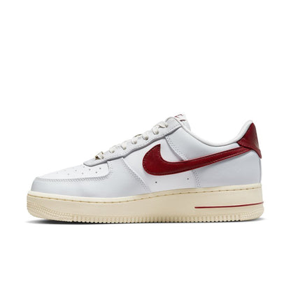 Women's Nike Air Force 1 '07 SE "Photon Dust Team Red'