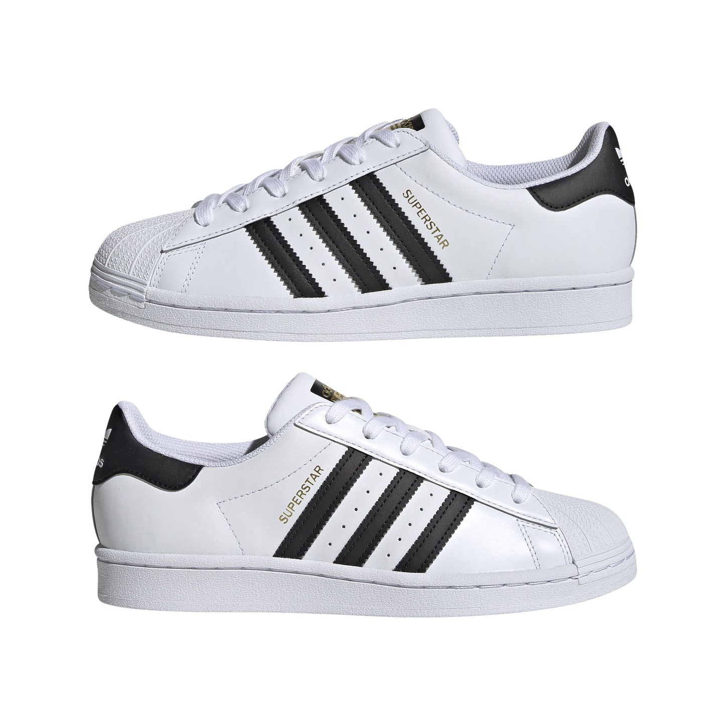 Women's Adidas Superstar "White Black"