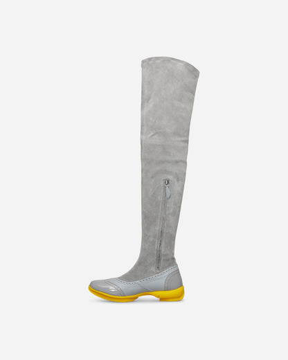 Sonia High Boots Fog Grey / Oyster Grey / Yellow