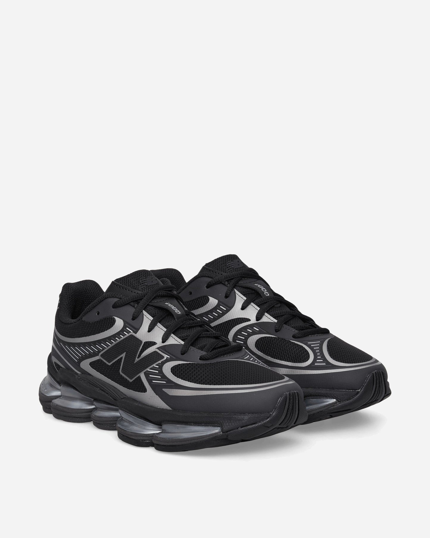 ABZORB 2000 Sneakers Black / Silver Metallic