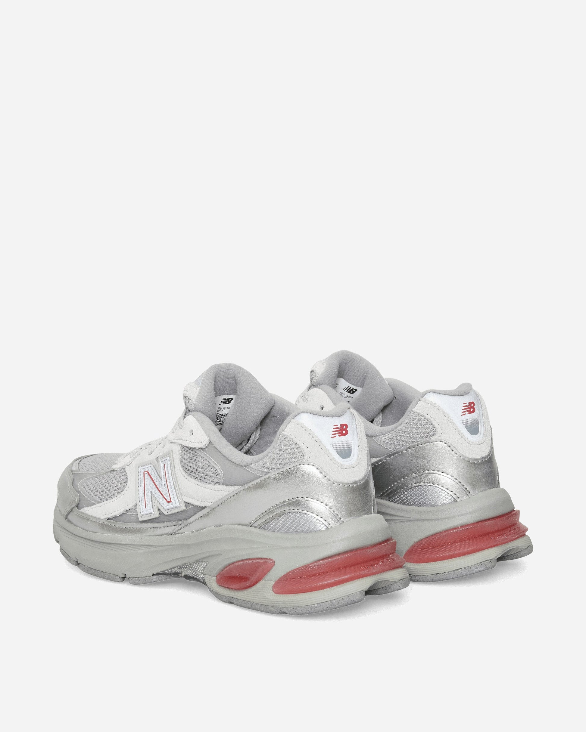 2010 Sneakers Silver Metallic / Team Red