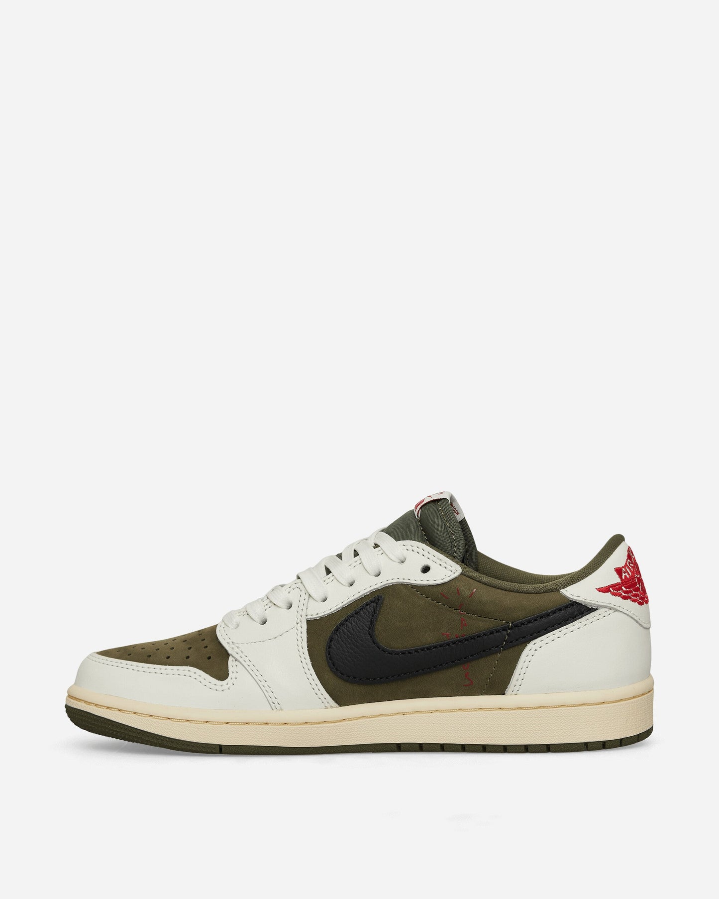 Travis Scott Air Jordan 1 Low Sneakers Medium Olive