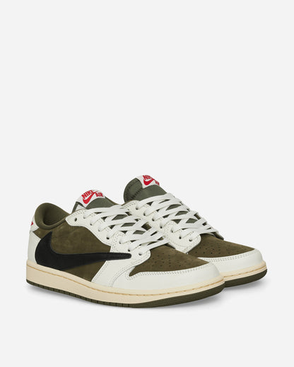 Travis Scott Air Jordan 1 Low Sneakers Medium Olive