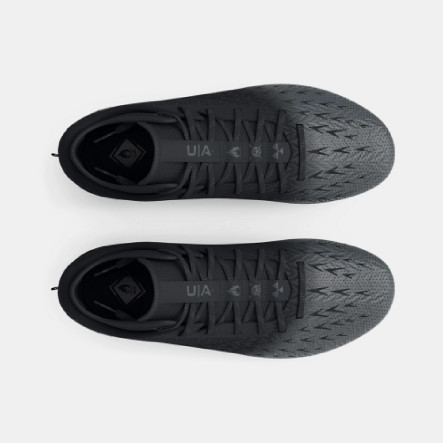Men's UA Spotlight Clone 4 MC Football Cleats "Metallic Gun Metal"