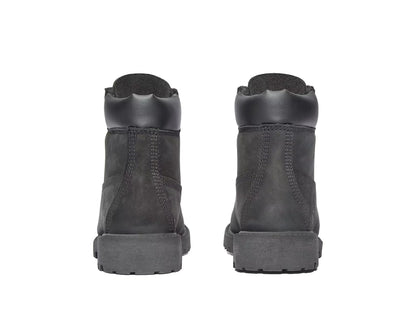 Big Kids' Timberland® Premium 6 Inch Lace Waterproof Boot "Black"