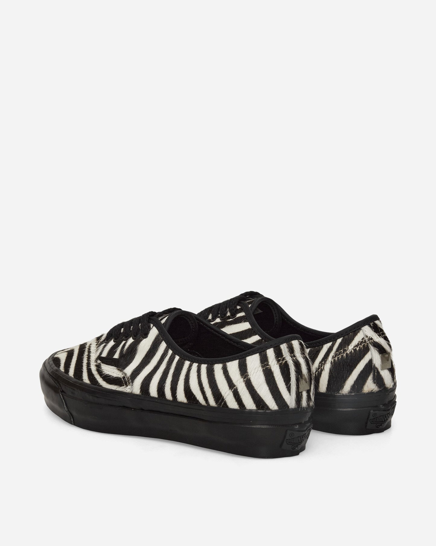 Life is Unfair Authentic 44 LX Pony Hair Sneakers Zebra