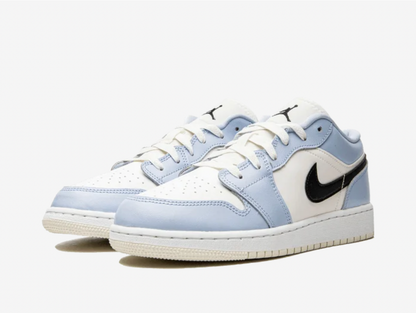 Air Jordan 1 Low Ice Blue Black (GS)