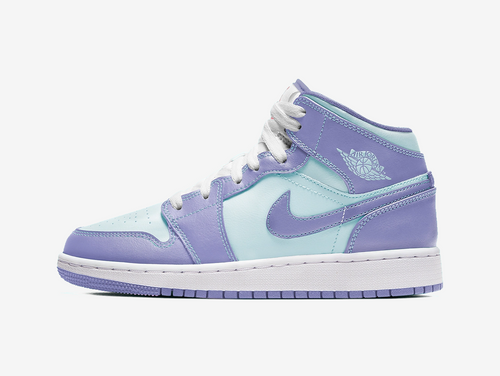 Air Jordan 1 Mid Purple Aqua