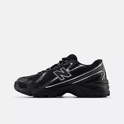 Big Kids' New Balance 740 "Black Silver Metallic"