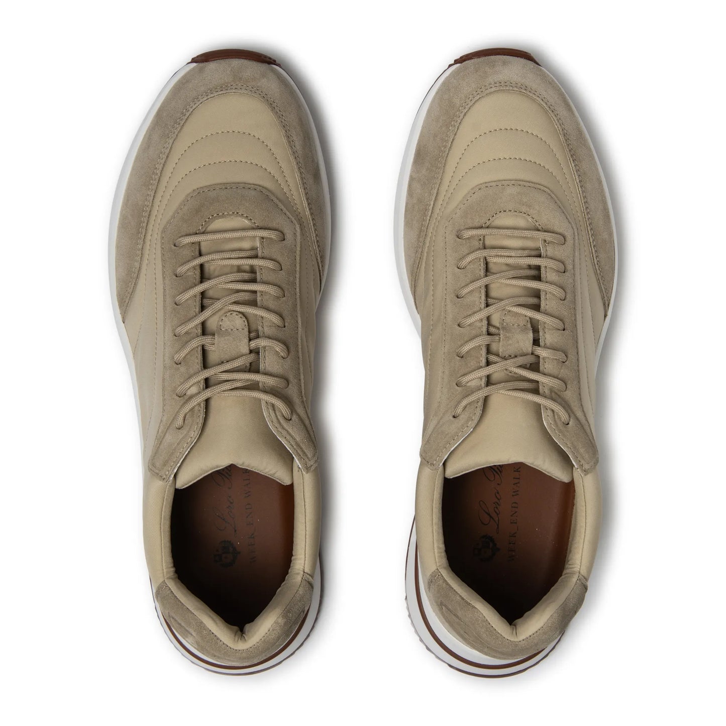 Loro Piana Week End Walk Sand Shell Sneaker