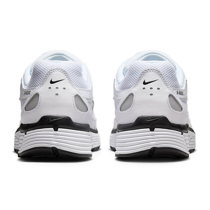 Nike P-6000 White Metallic Silver Black
