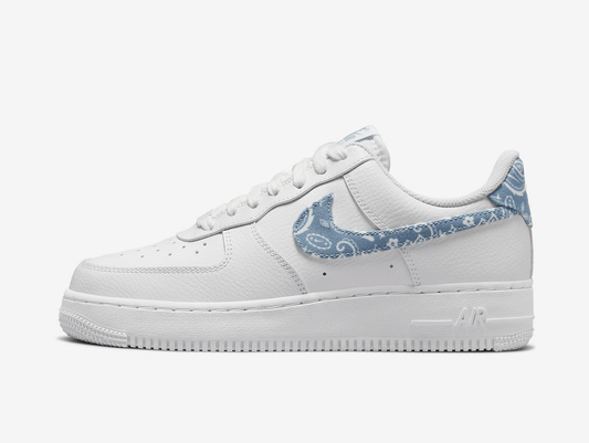 Nike Air Force 1 Low White Blue Paisley (W)