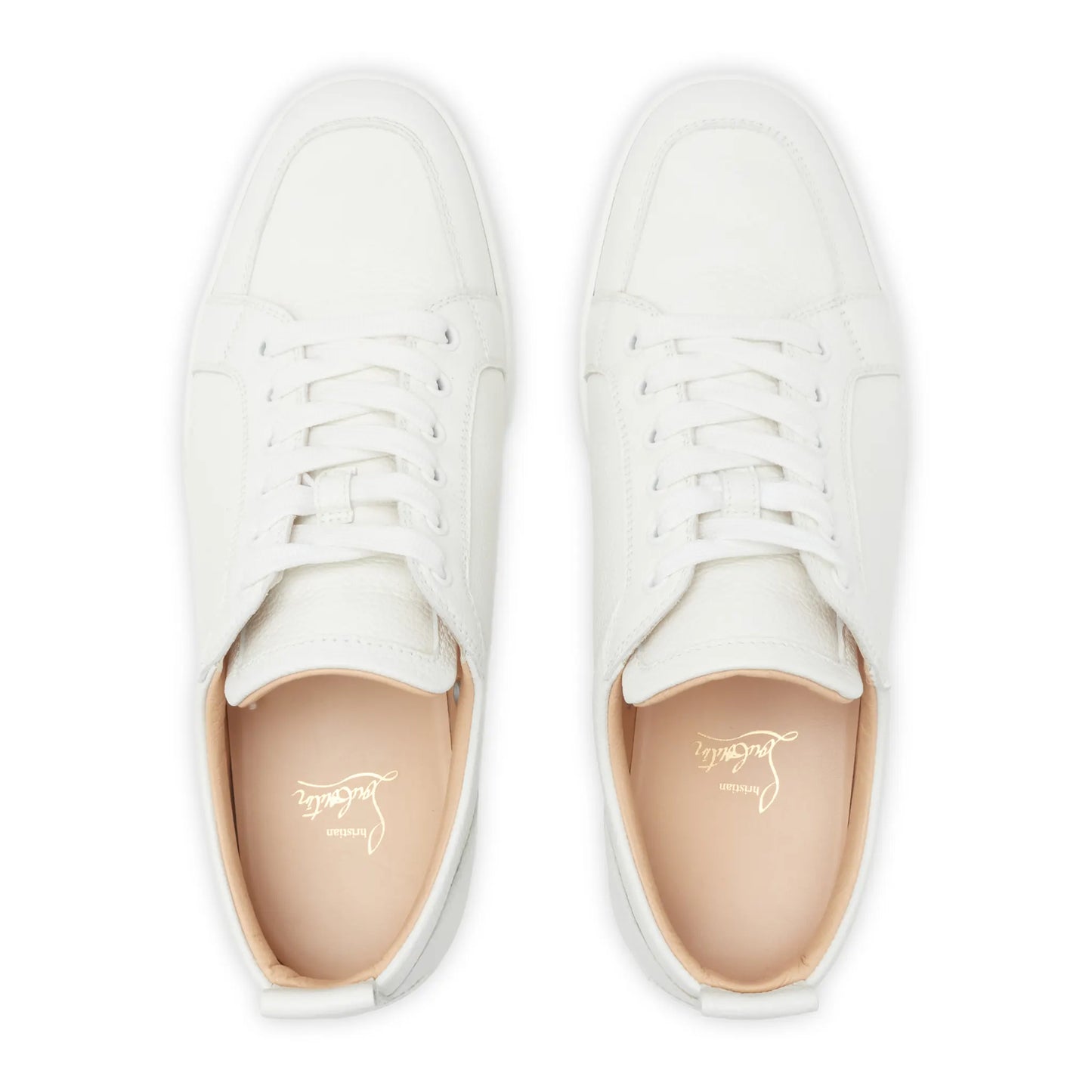 Preloved - Christian Louboutin Rantulow Flat White Grain